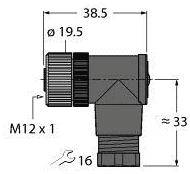 Turck 6904801 Sensor-/Aktor-Steckverbinder, unkonfektioniert 1St.