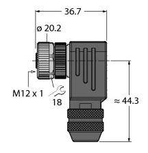 Turck 6930215 Sensor-/Aktor-Steckverbinder, unkonfektioniert 1St.