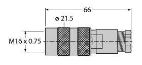 Turck 6934766 Sensor-/Aktor-Steckverbinder, unkonfektioniert 1St.