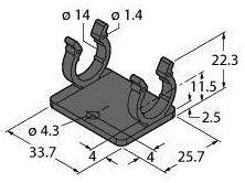 Turck 8053527 Sensor-/Aktor-Steckverbinder, Zubehör 1St.