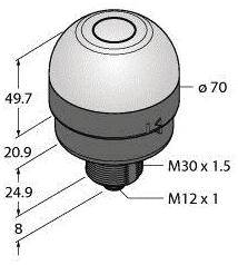 Turck Bestückungssensor K70APT2GXDQ 3096858