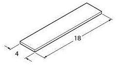 Turck 6936206 Sensor-/Aktor-Beschriftungsschild 1St.