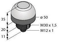 Turck Bestückungssensor K50APT2GRCQ 3096694