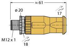 Turck 6936232 Sensor-/Aktor-Steckverbinder, unkonfektioniert 1St.