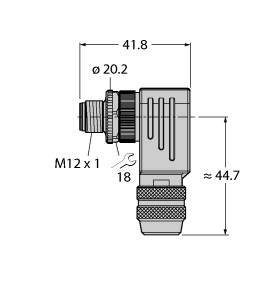 Turck 6604239 Sensor-/Aktor-Steckverbinder, unkonfektioniert 1St.
