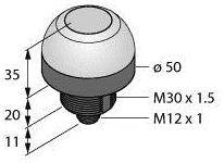 Turck Bestückungssensor K50ALBT2GRHQ 3802582