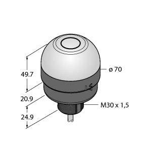 Turck Bestückungssensor K70RPT2GRYC4 3096853