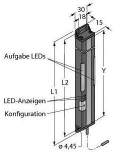 Turck Bestückungssensor PVA100P6E 3050784