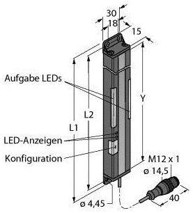 Turck Bestückungssensor PVA375P6EQ 3051916