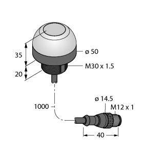 Turck Bestückungssensor K50RPTGXDQP-800251 3800251