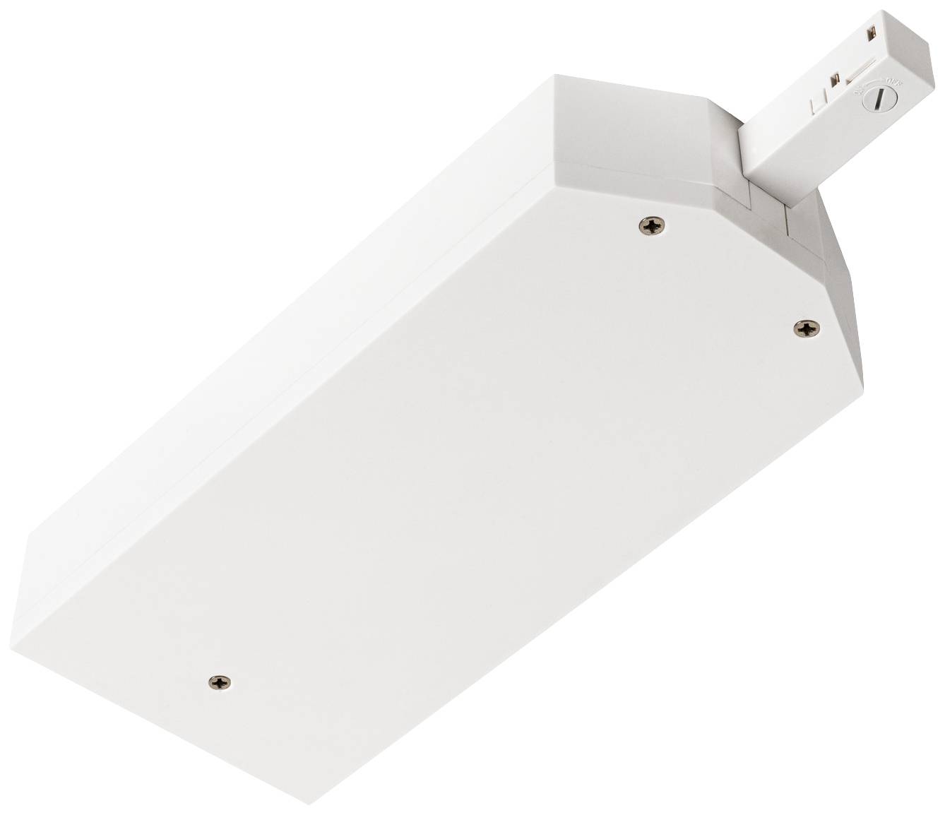 SLV Track Niedervolt-Schienensystem-Komponente Trafo-Gehäuse Weiß 1007084 48V TRACK