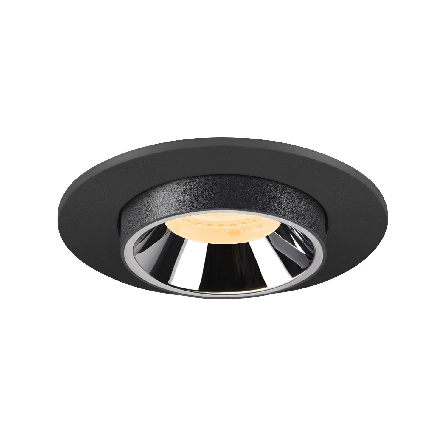 SLV 1006941 NUMINOS PROJECTOR S LED-Einbauleuchte LED 8.6W Schwarz, Chrom