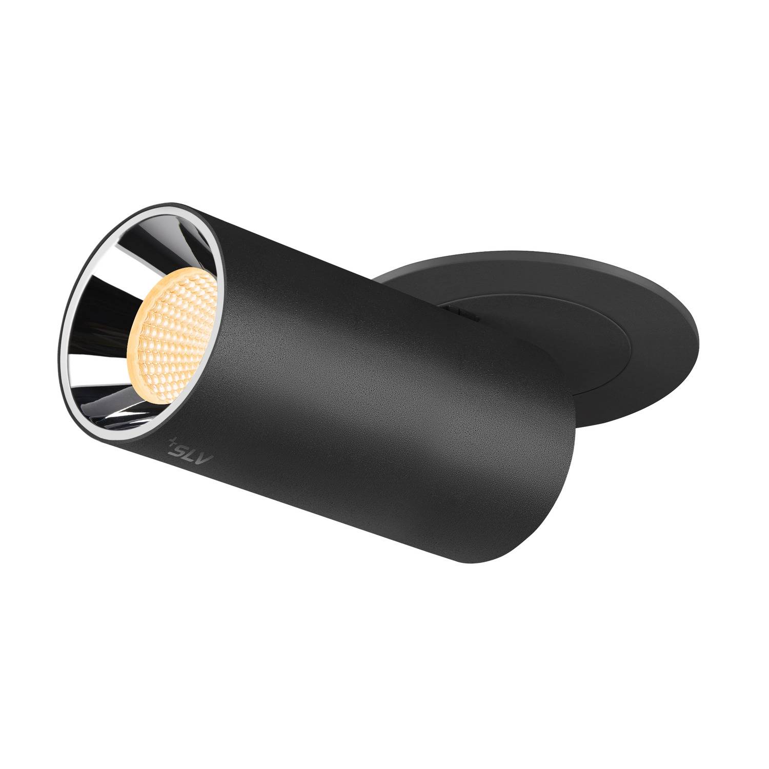 SLV 1006941 NUMINOS PROJECTOR S LED-Einbauleuchte LED 8.6W Schwarz, Chrom