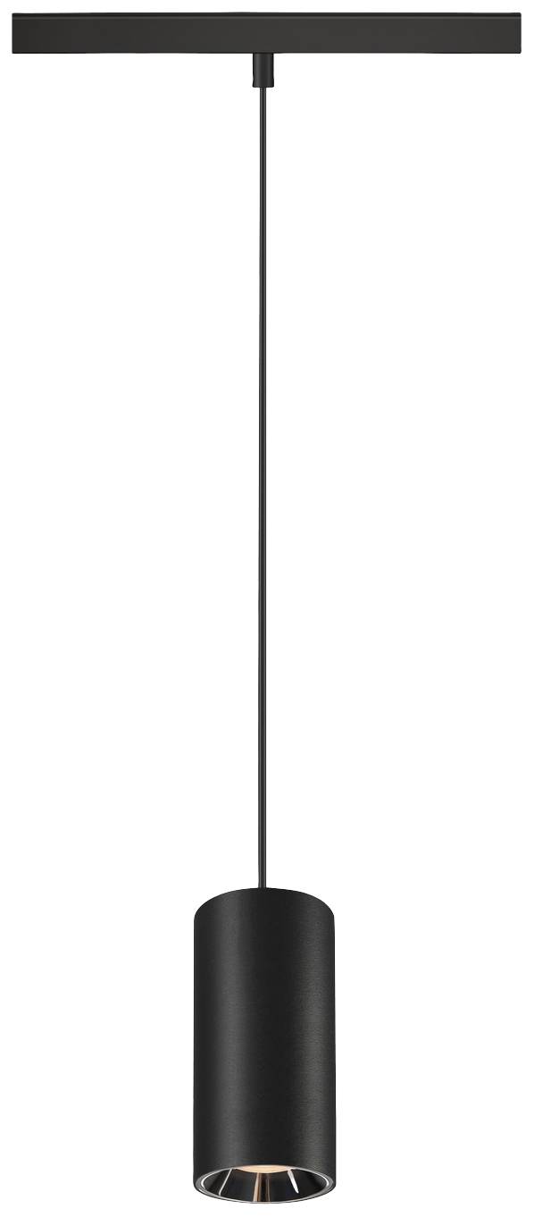 SLV NUMINOS S LED-Pendelleuchte Track 16W LED Schwarz, Chrom