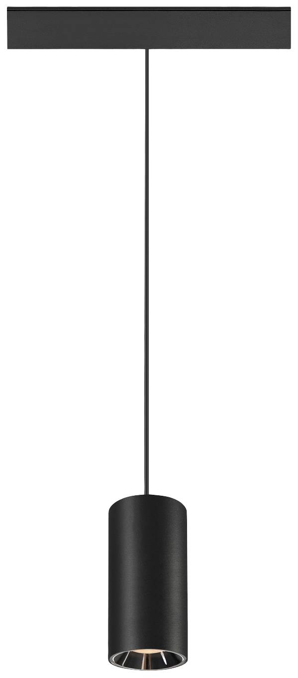 SLV NUMINOS S LED-Pendelleuchte Track 16W LED Schwarz, Chrom