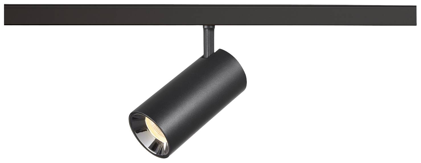 SLV NUMINOS S Niedervolt-Schienensystem-Leuchte Track 16W LED Schwarz, Chrom
