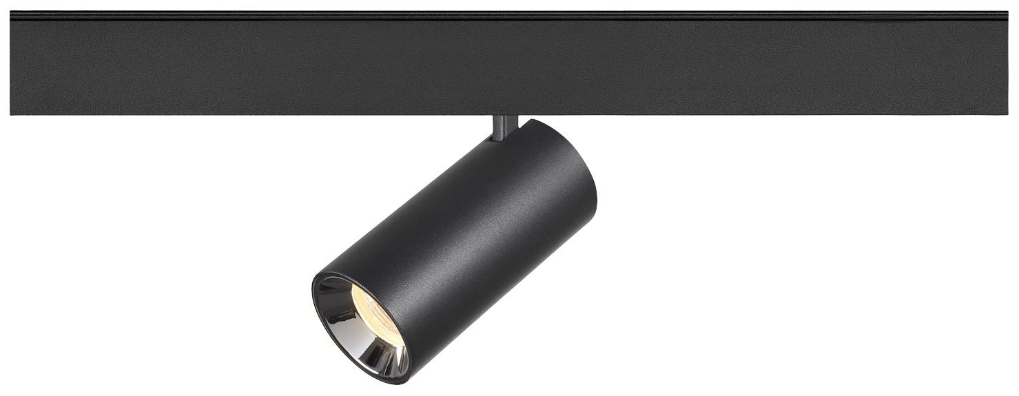 SLV NUMINOS S Niedervolt-Schienensystem-Leuchte Track 16W LED Schwarz, Chrom