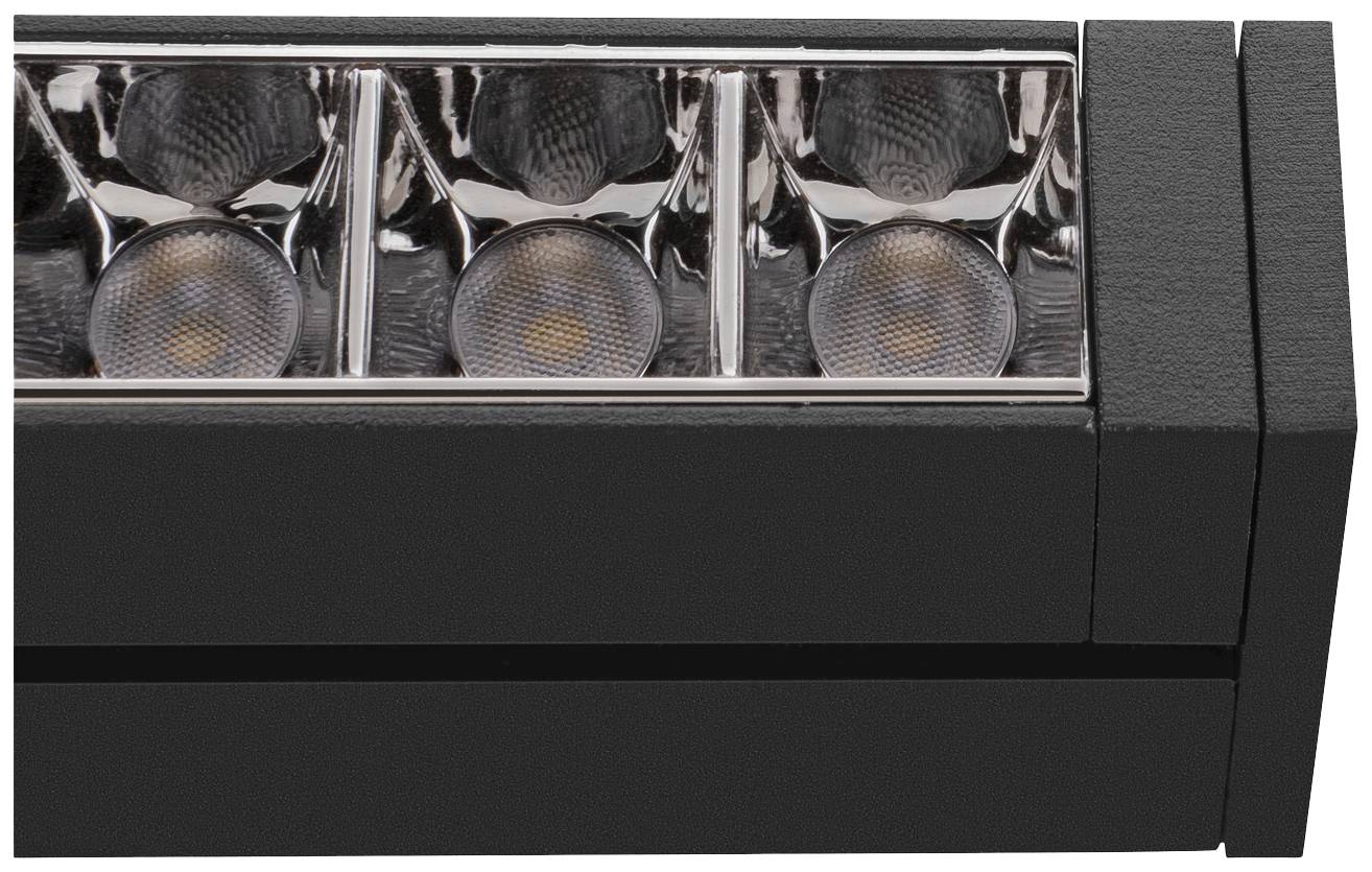 SLV IN-LINE 24 Niedervolt-Schienensystem-Leuchte Track 7.3W LED Schwarz