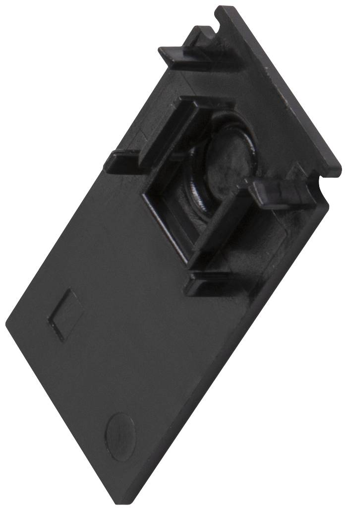 SLV Track Niedervolt-Schienensystem-Komponente Endkappe Schwarz 1006595 48V TRACK