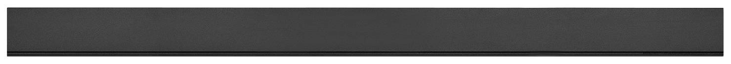 SLV Track Niedervolt-Schienensystem-Komponente Schiene Schwarz 1006551 48V TRACK 2m Aufbauschiene tief