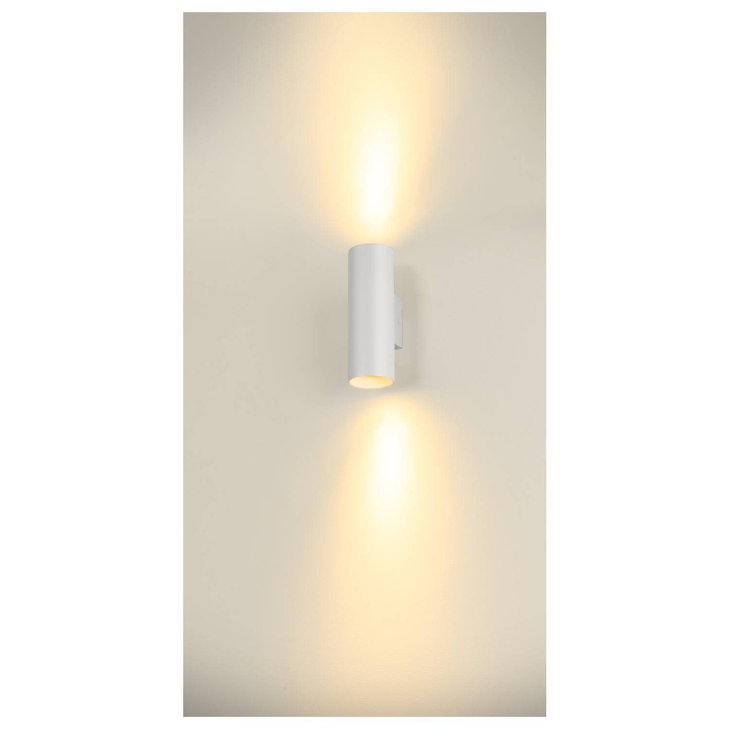 SLV ASTO TUBE 1006444 Wandleuchte GU10 10W Weiß