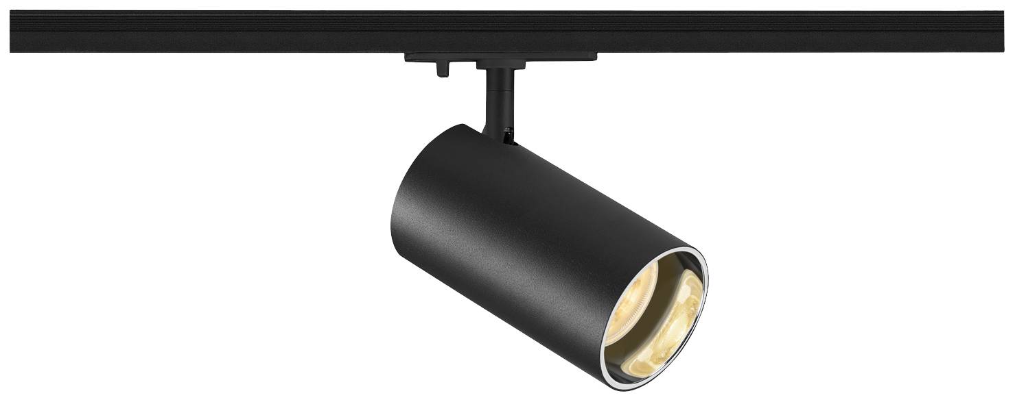 SLV ASTO TUBE Niedervolt-Schienensystem-Leuchte 1phasig GU10 10W Schwarz