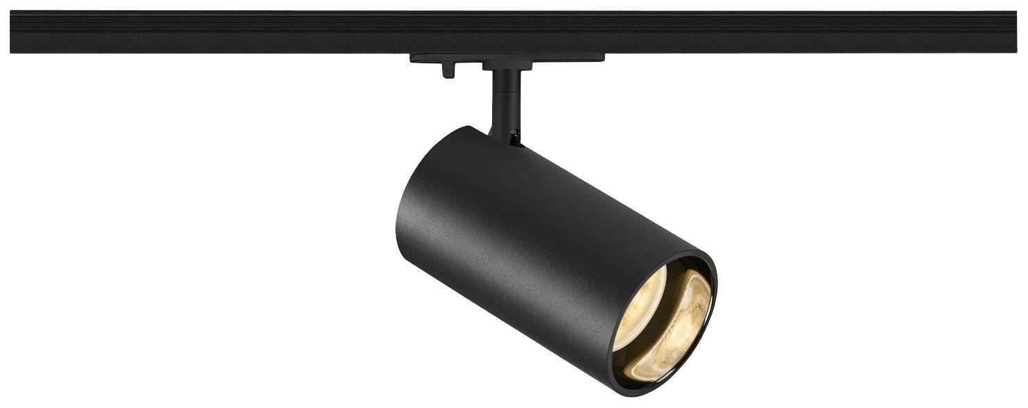 SLV ASTO TUBE Niedervolt-Schienensystem-Leuchte 1phasig GU10 10W Schwarz