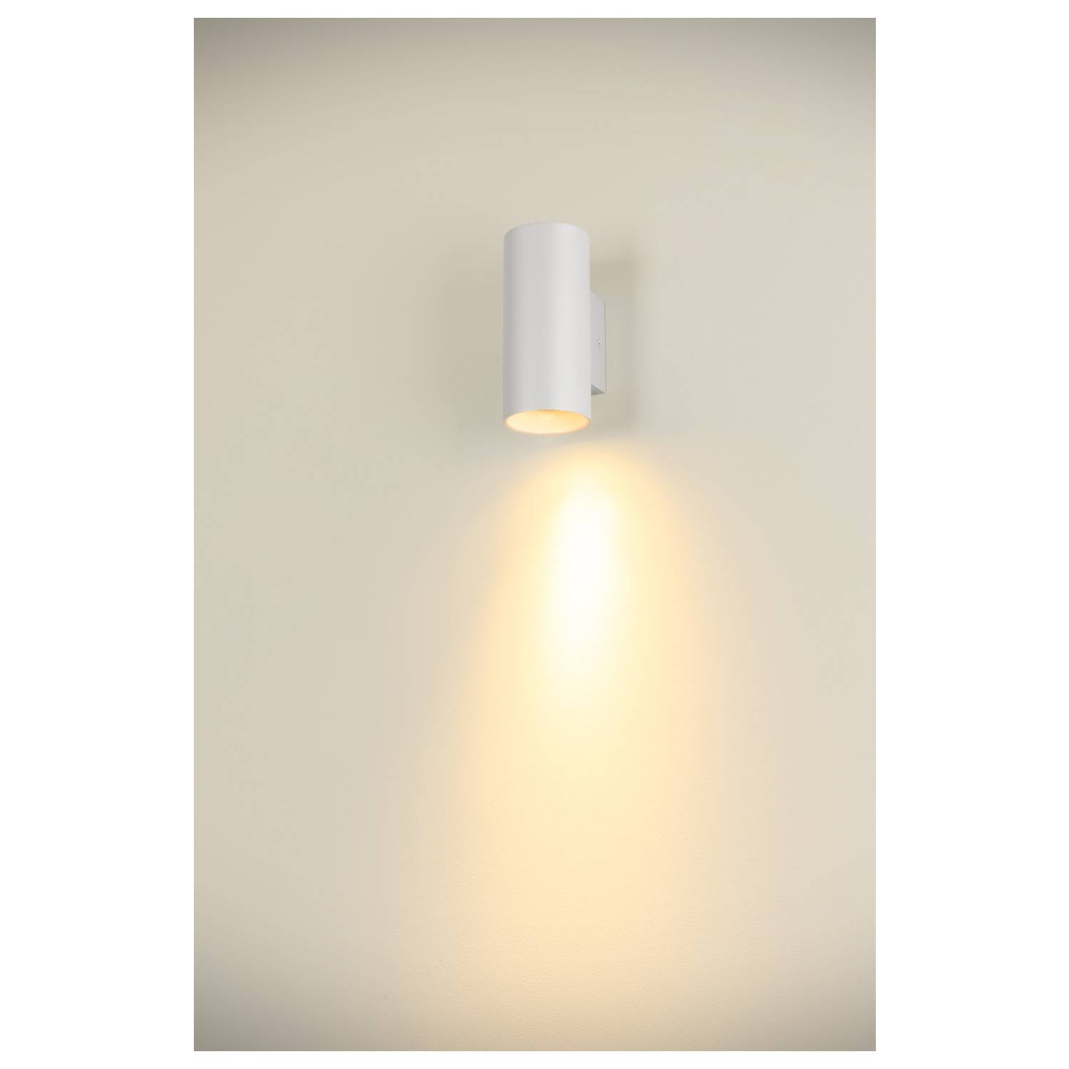 SLV ASTO TUBE 1006442 Wandleuchte GU10 10W Weiß