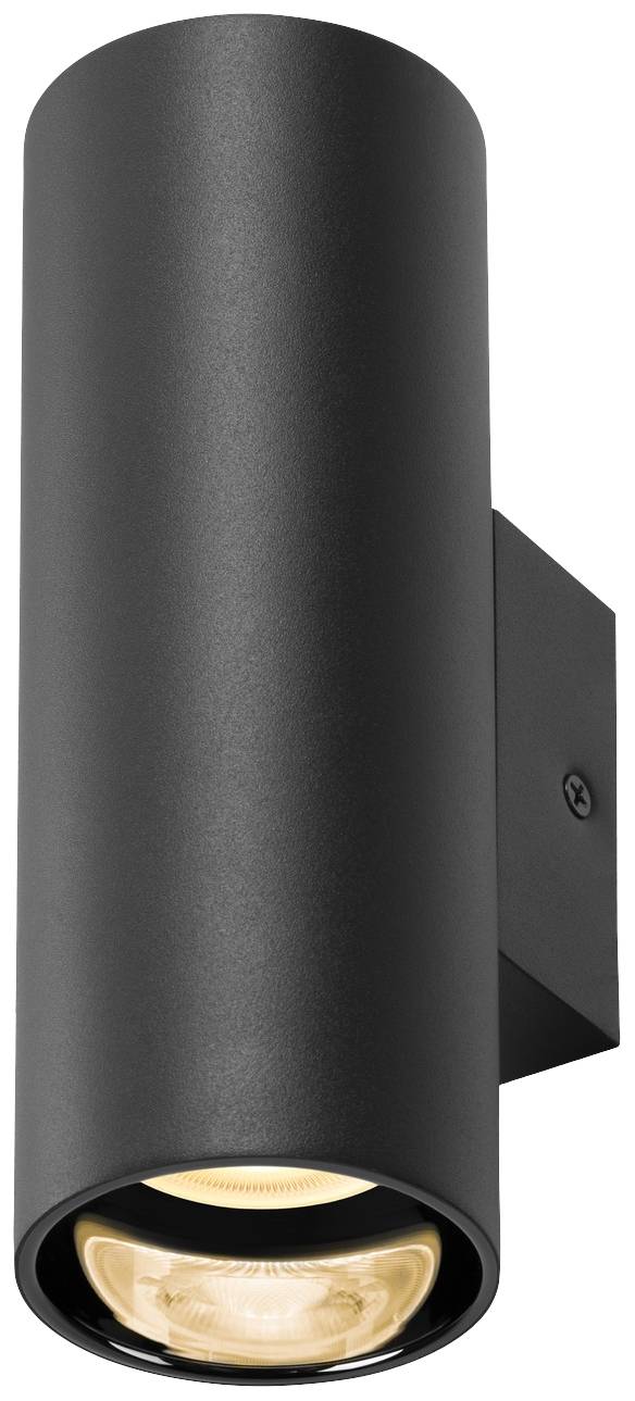 SLV ASTO TUBE 1006443 Wandleuchte GU10 10W Schwarz