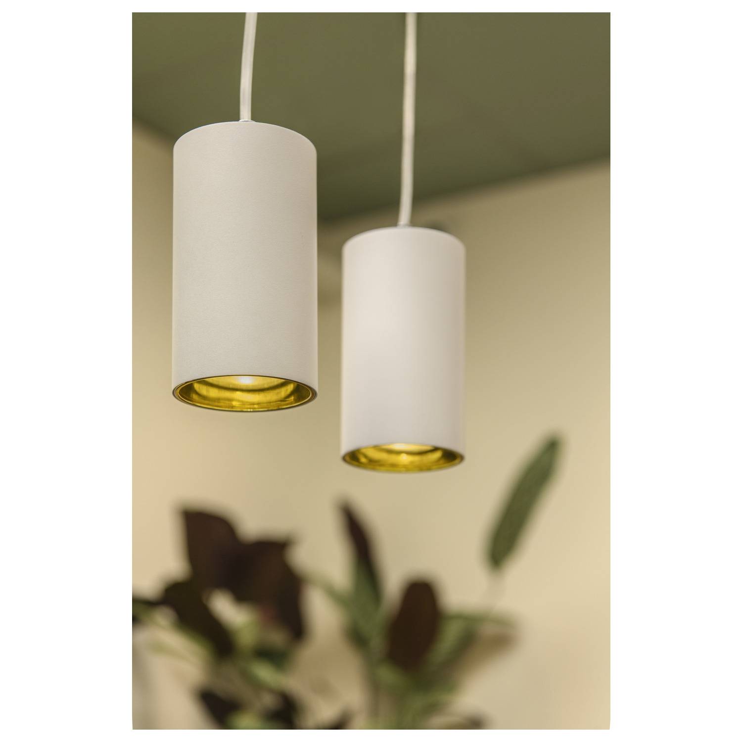 SLV ASTO TUBE 1006434 Pendelleuchte GU10 10W Weiß