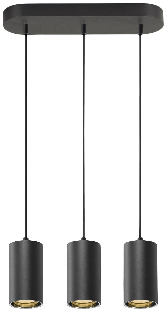 SLV ASTO TUBE 1006435 Pendelleuchte GU10 10W Schwarz
