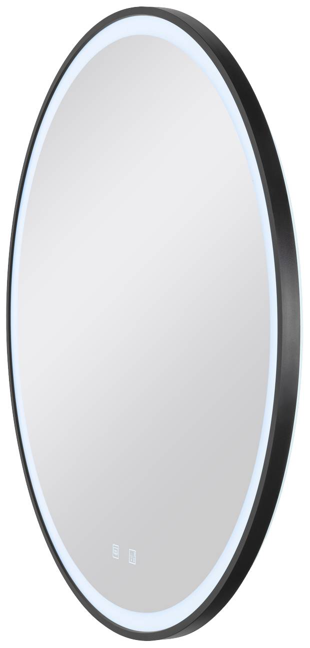 SLV TRUKKO 80 1007202 LED-Spiegelleuchte 23W Warmweiß bis Kaltweiß Chrom, Schwarz