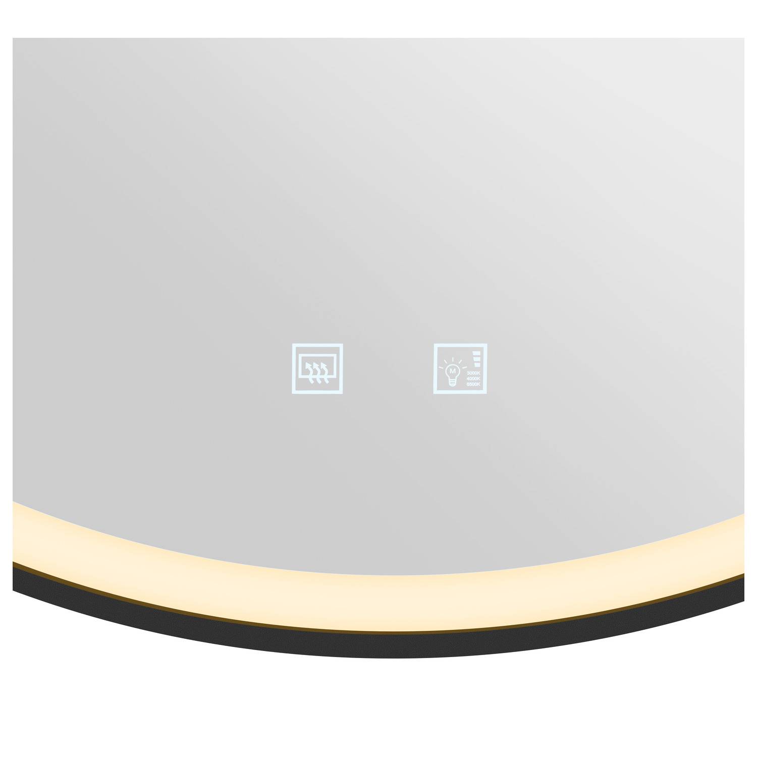 SLV TRUKKO 80 1007202 LED-Spiegelleuchte 23W Warmweiß bis Kaltweiß Chrom, Schwarz