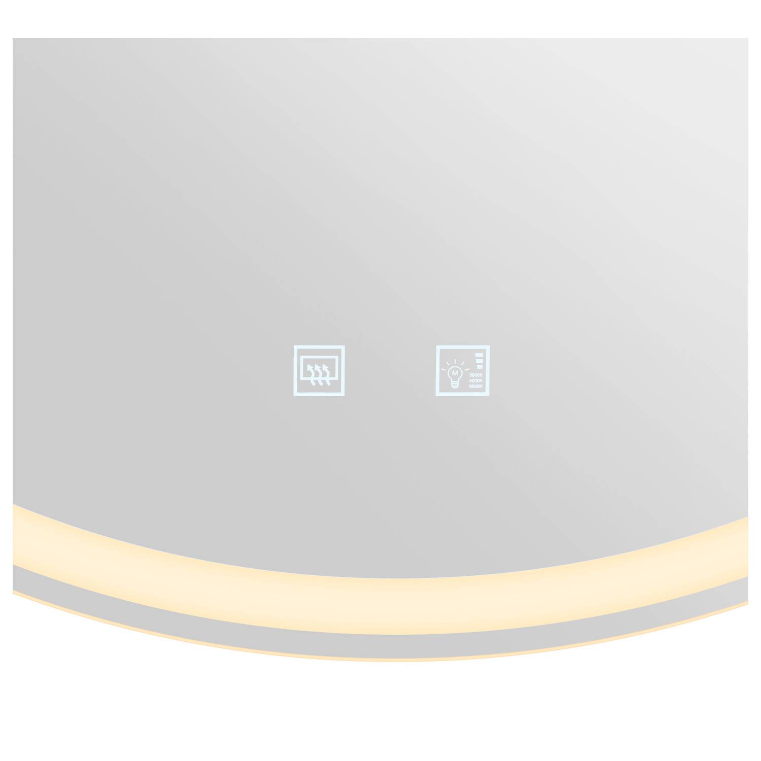 SLV TRUKKO 80 1007200 LED-Spiegelleuchte 23W Warmweiß bis Kaltweiß Chrom