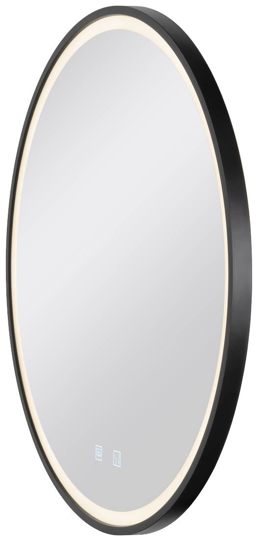 SLV TRUKKO 1007201 LED-Spiegelleuchte 25W Warmweiß bis Kaltweiß Chrom, Schwarz