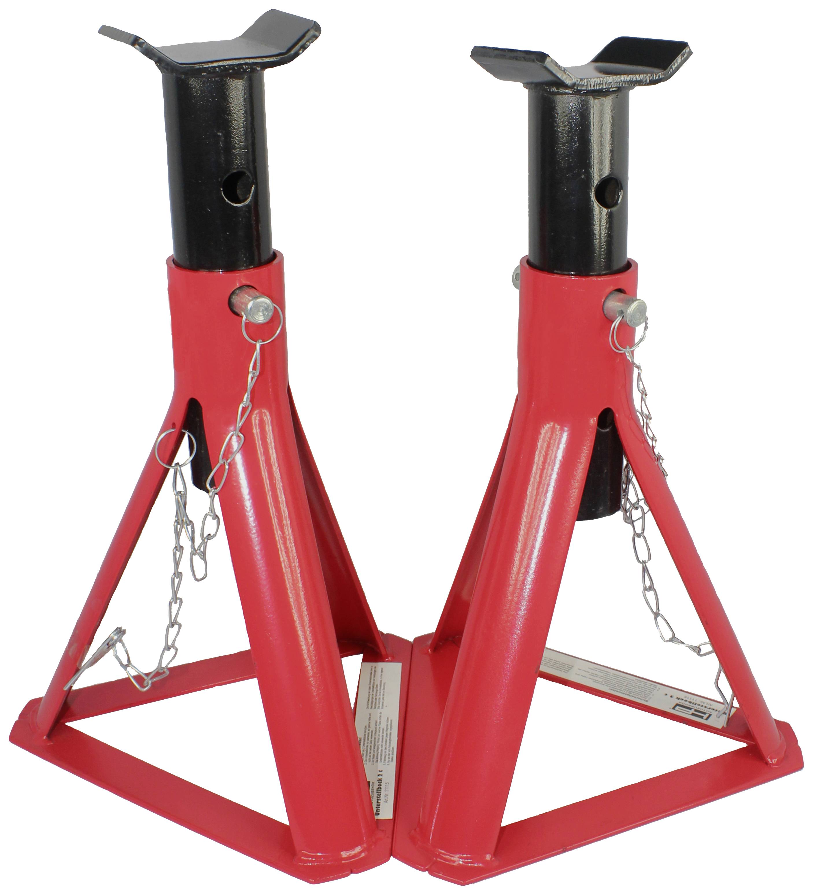 HP Autozubehör Unterstellbock 2 t Arbeitshöhe: 270 - 355 mm