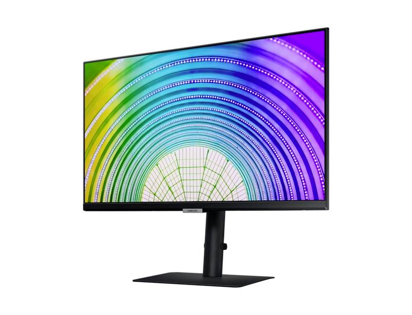 Samsung S24A600UCU LCD-Monitor EEK F (A - G) 61 cm (24 Zoll) 2560 x 1440 Pixel 16:9 5 ms DisplayPort, HDMI®, Kopfhörer (3.5 mm Klinke), USB, USB-C