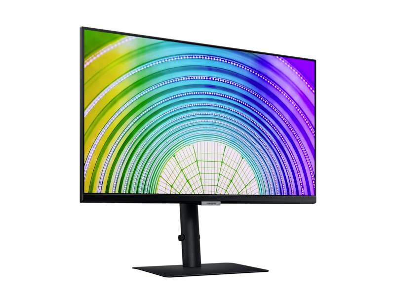 Samsung S24A600UCU LCD-Monitor EEK F (A - G) 61 cm (24 Zoll) 2560 x 1440 Pixel 16:9 5 ms DisplayPort, HDMI®, Kopfhörer (3.5 mm Klinke), USB, USB-C