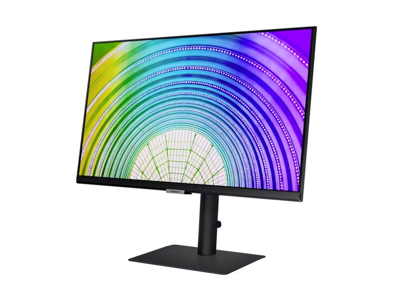 Samsung S24A600UCU LCD-Monitor EEK F (A - G) 61 cm (24 Zoll) 2560 x 1440 Pixel 16:9 5 ms DisplayPort, HDMI®, Kopfhörer (3.5 mm Klinke), USB, USB-C