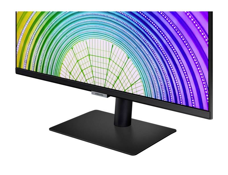 Samsung S24A600UCU LCD-Monitor EEK F (A - G) 61 cm (24 Zoll) 2560 x 1440 Pixel 16:9 5 ms DisplayPort, HDMI®, Kopfhörer (3.5 mm Klinke), USB, USB-C