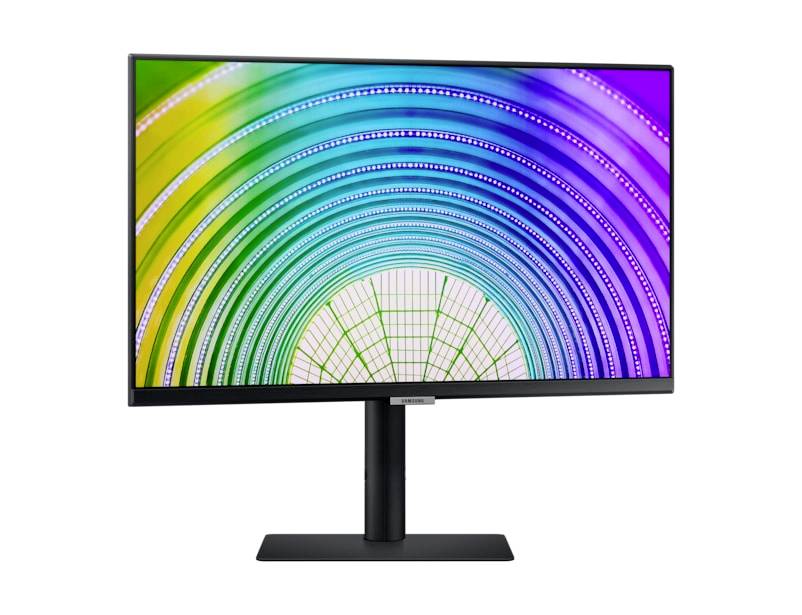 Samsung S24A600UCU LCD-Monitor EEK F (A - G) 61 cm (24 Zoll) 2560 x 1440 Pixel 16:9 5 ms DisplayPort, HDMI®, Kopfhörer (3.5 mm Klinke), USB, USB-C