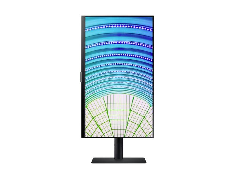 Samsung S24A600UCU LCD-Monitor EEK F (A - G) 61 cm (24 Zoll) 2560 x 1440 Pixel 16:9 5 ms DisplayPort, HDMI®, Kopfhörer (3.5 mm Klinke), USB, USB-C
