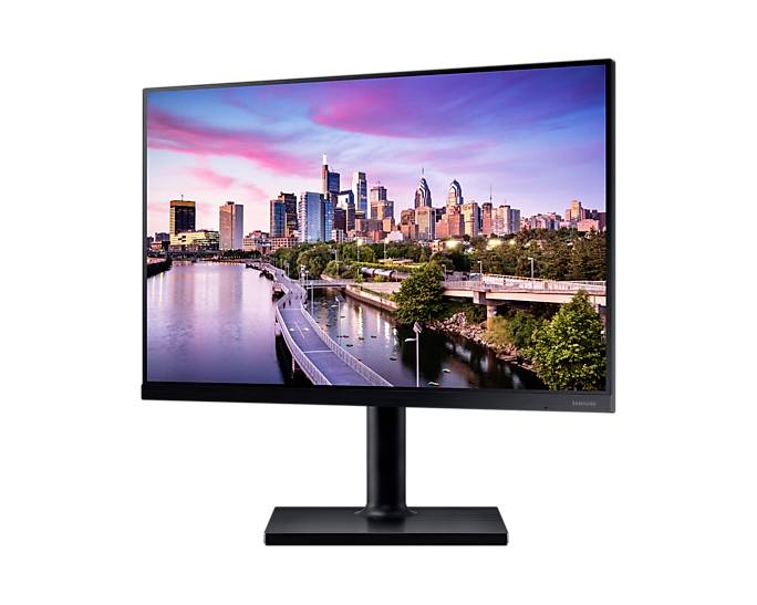 Samsung F24T450GYU LCD-Monitor EEK D (A - G) 61cm (24 Zoll) 1920 x 1200 Pixel 16:10 5 ms DVI, HDMI®, Kopfhörer (3.5mm Klinke)