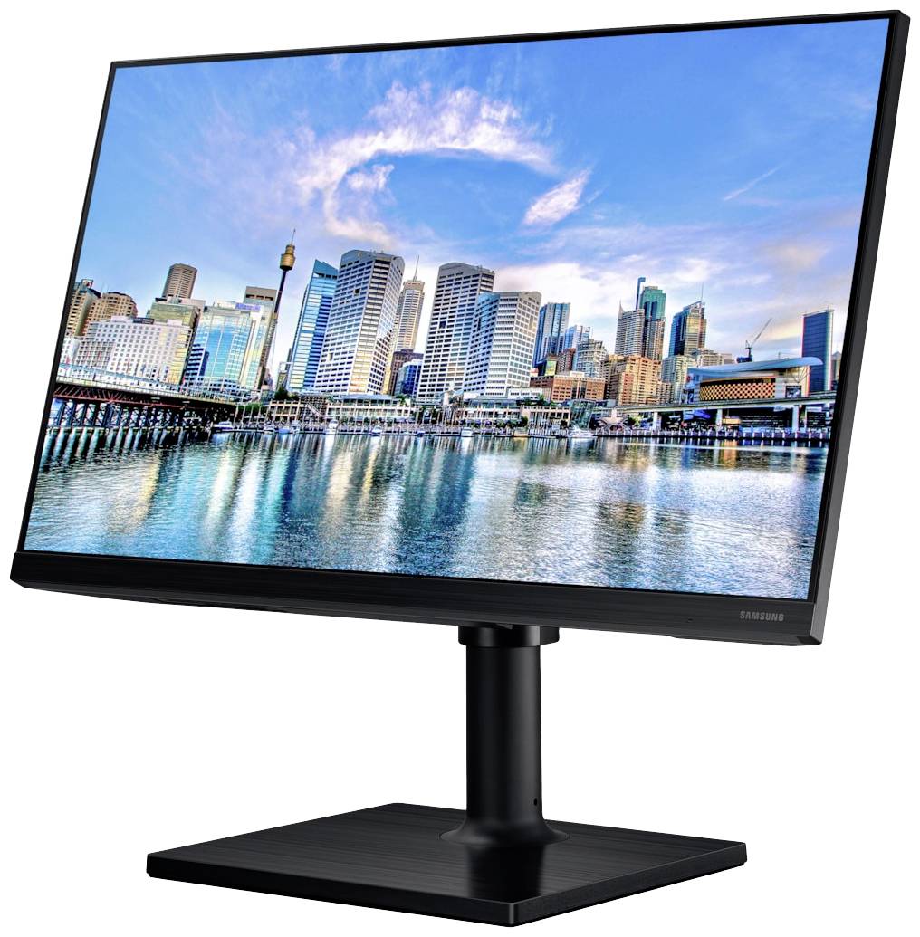 Samsung F24T450FZU LED-Monitor EEK E (A - G) 61 cm (24 Zoll) 1920 x 1080 Pixel 16:9 5 ms DisplayPort, HDMI®, Kopfhörer (3.5 mm Klinke), USB-A (USB