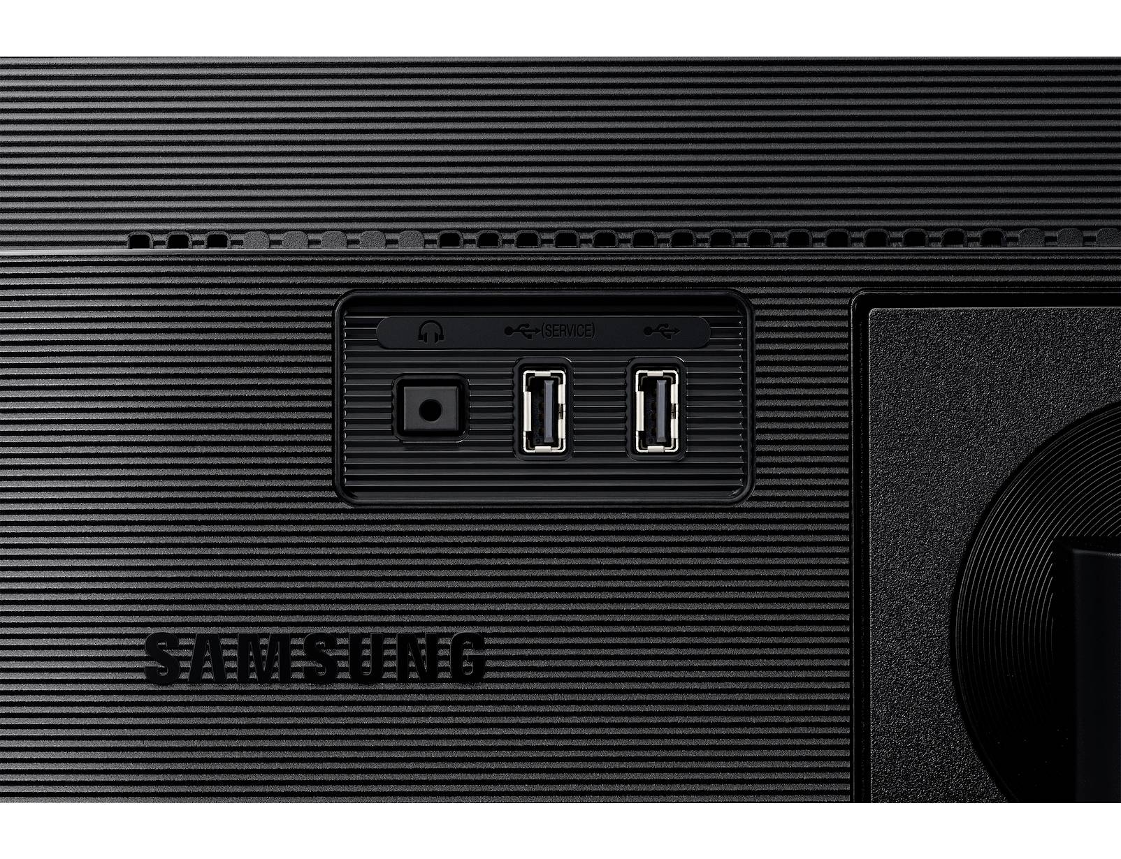 Samsung F24T450FZU LED-Monitor EEK E (A - G) 61 cm (24 Zoll) 1920 x 1080 Pixel 16:9 5 ms DisplayPort, HDMI®, Kopfhörer (3.5 mm Klinke), USB-A (USB