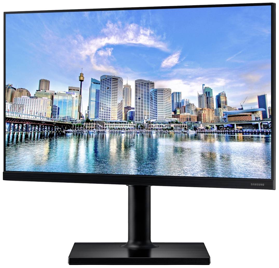 Samsung F24T450FZU LED-Monitor EEK E (A - G) 61 cm (24 Zoll) 1920 x 1080 Pixel 16:9 5 ms DisplayPort, HDMI®, Kopfhörer (3.5 mm Klinke), USB-A (USB