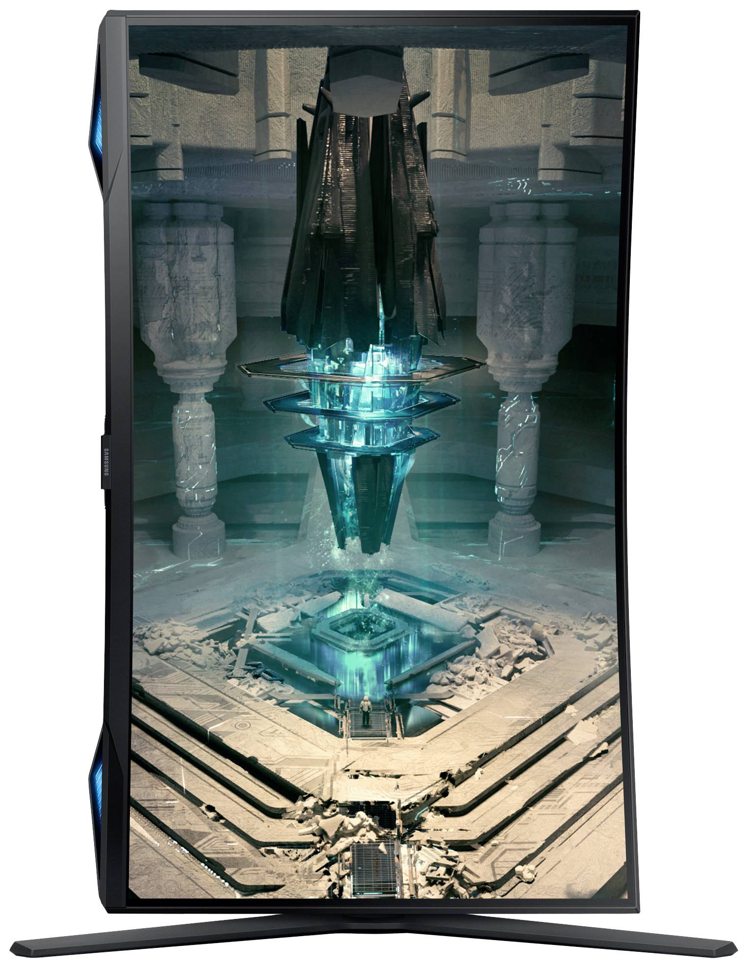 Samsung Odyssey G6 S32BG650EU LED-Monitor EEK F (A - G) 81.3 cm (32 Zoll) 2560 x 1440 Pixel 16:9 1 ms HDMI®, DisplayPort, Kopfhörer (3.5 mm Klinke)