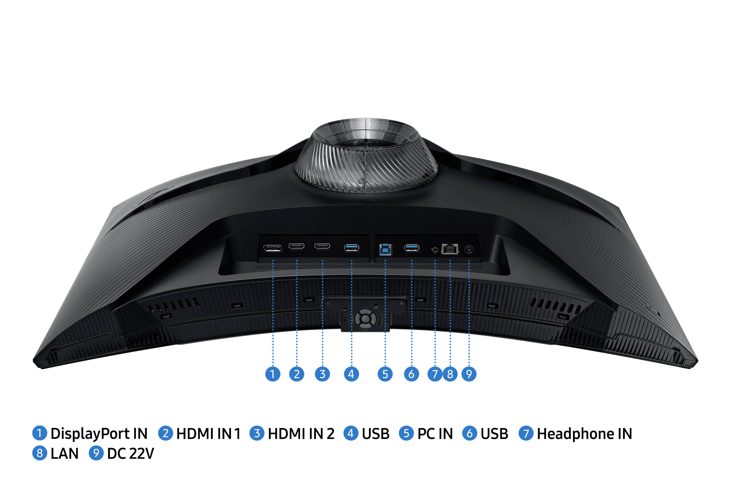 Samsung Odyssey G6 S27BG650EU LCD-Monitor EEK F (A - G) 68.6 cm (27 Zoll) 2560 x 1440 Pixel 16:9 1 ms HDMI®, DisplayPort, Kopfhörer (3.5 mm Klinke)