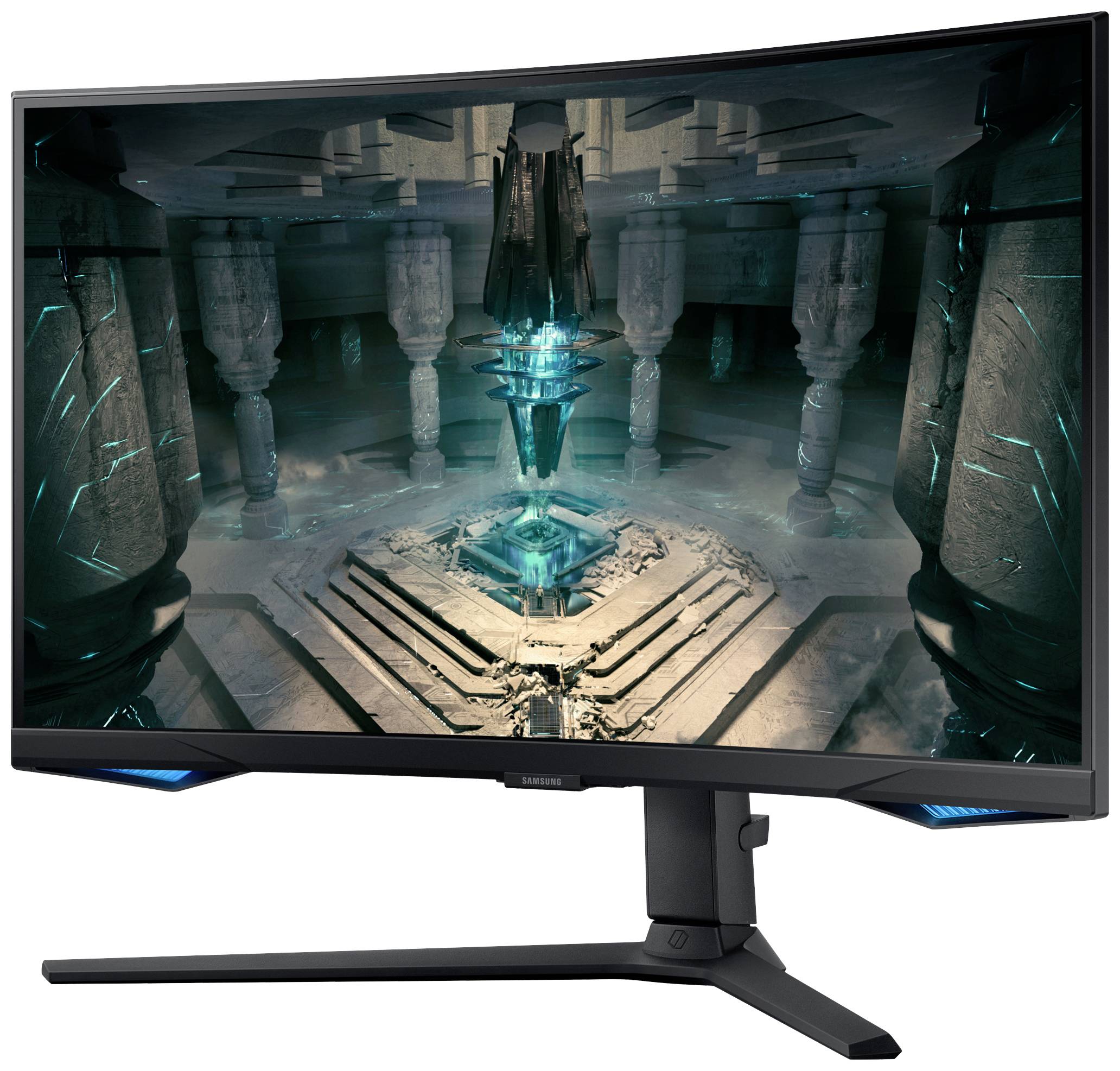 Samsung Odyssey G6 S27BG650EU LCD-Monitor EEK F (A - G) 68.6 cm (27 Zoll) 2560 x 1440 Pixel 16:9 1 ms HDMI®, DisplayPort, Kopfhörer (3.5 mm Klinke)