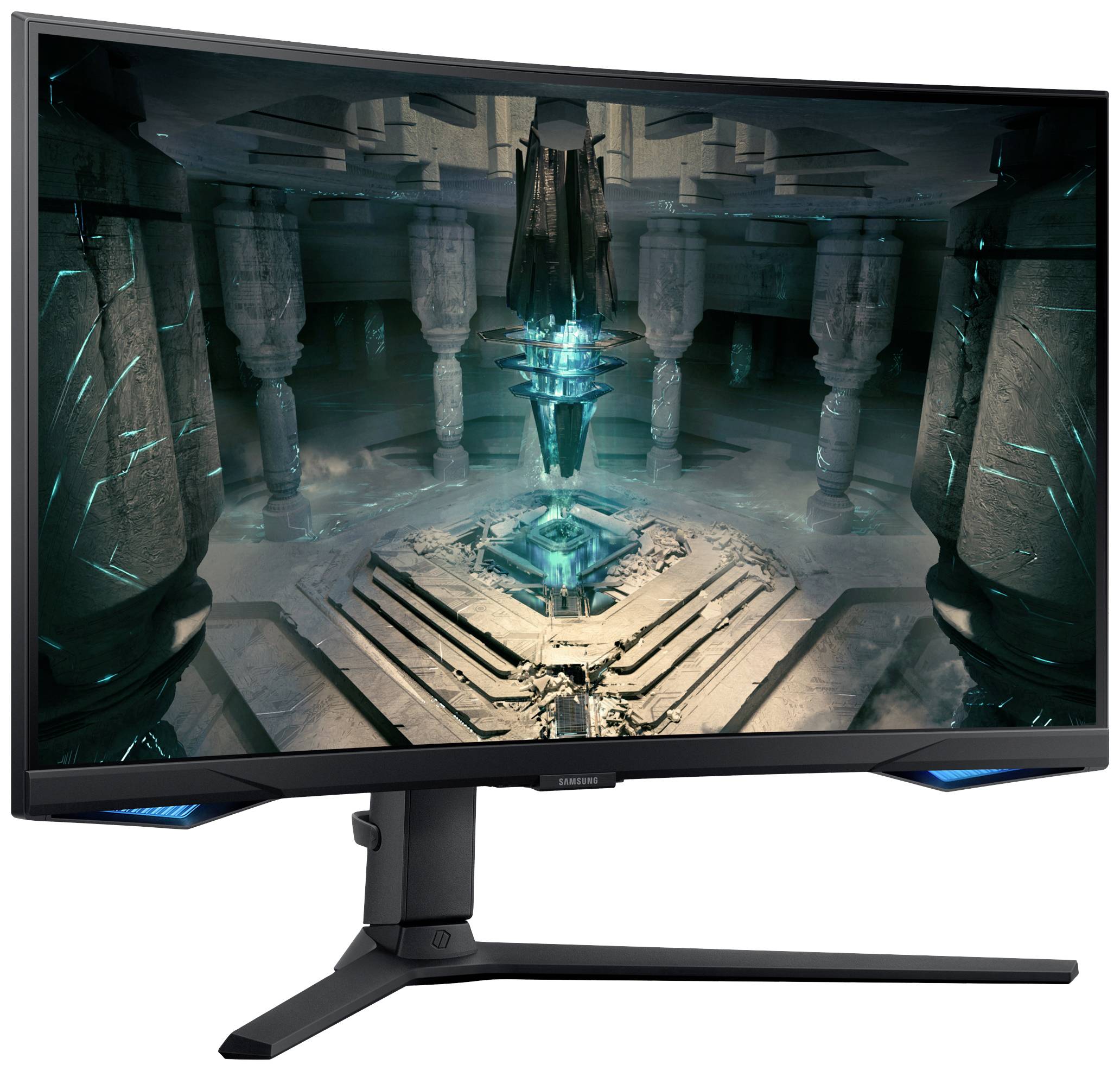Samsung Odyssey G6 S27BG650EU LCD-Monitor EEK F (A - G) 68.6 cm (27 Zoll) 2560 x 1440 Pixel 16:9 1 ms HDMI®, DisplayPort, Kopfhörer (3.5 mm Klinke)